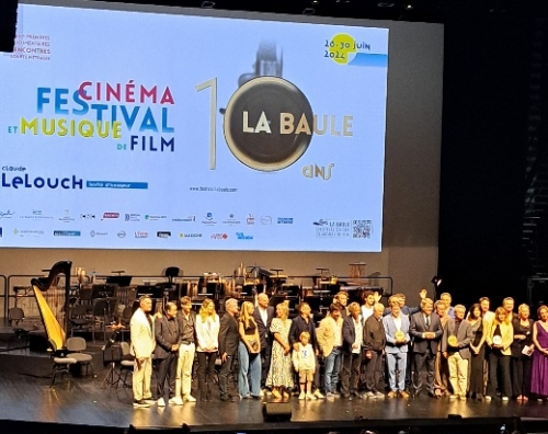 cinéma,musique de film,bo,festival du cinéma et musique de film de la baule 2024,palmarès,10ème festival du cinéma et musique de film de la baule,claude lelouch,francis lai,la baule